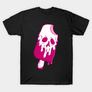 Ice Lolly Skull Popsicle Design T-Shirt